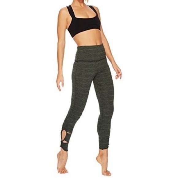 Free People Movement 7/8 Revolve Legging Green Combo - Picture 6 of 11
